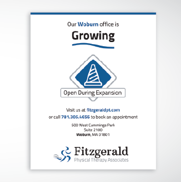 Social Media Ad for client info on new location