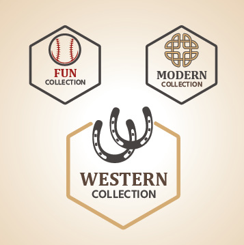 Sub Brand Category Logos for Various Product Lines