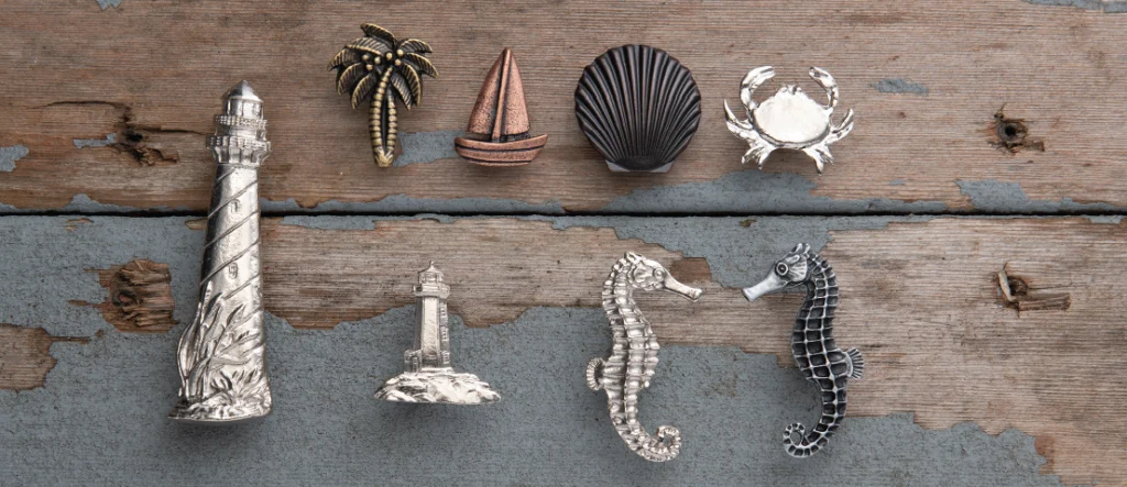 product photography of bucksnort lodge hardware