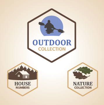 Sub Brand Category Logos for Various Product Lines